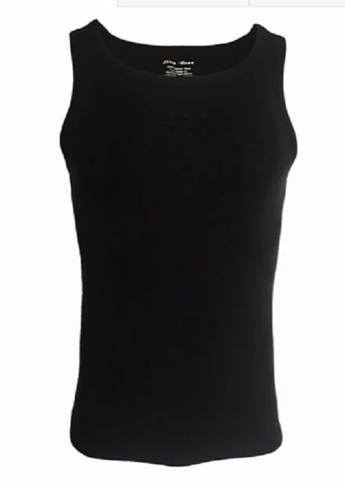 210GSM Rib100 Australia Merino Wool Vest Mens, Men's Merino Wool Tank Tops, Rib Material Good