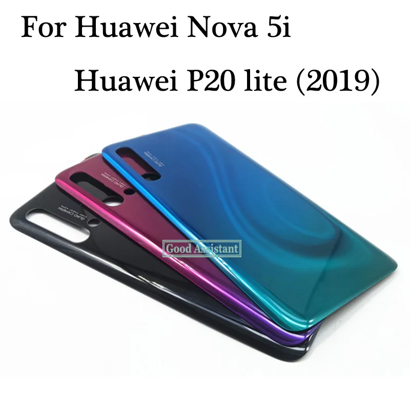 

Original 6.4 inch For Huawei nova 5i / For Huawei P20 Lite 2019 Back Battery Cover Door Housing case Rear Glass parts
