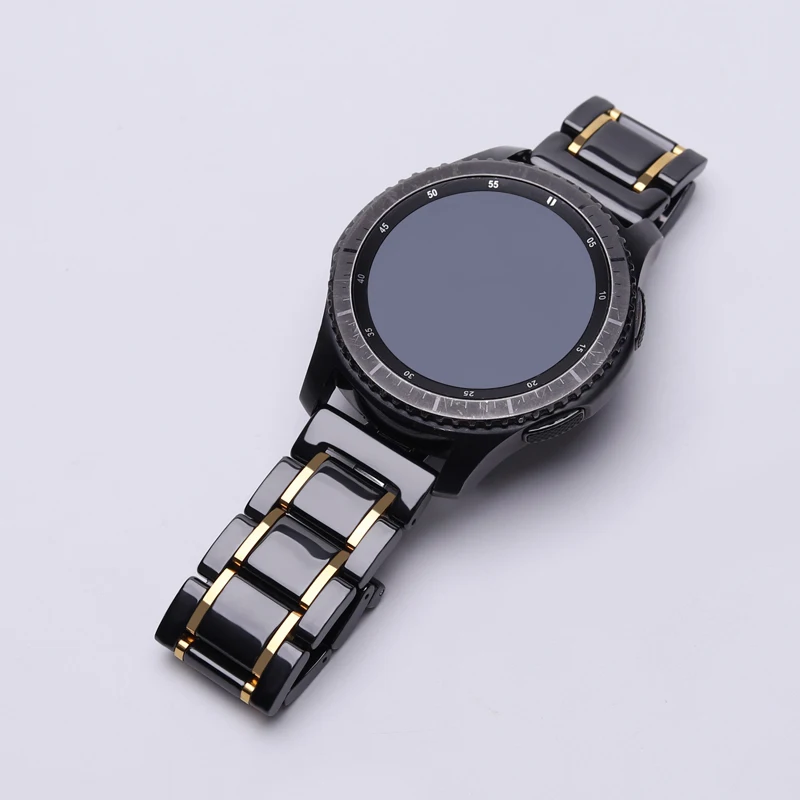 $23.99 22Mm Ceramic Watch Band For Samsung Galaxy 42Mm Replacement Band Gear Honor Watch