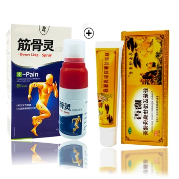 

Shaolin Analgesic Cream+ Pain spray rheumatism arthritis Muscle sprain knee waist back shoulder pain relief spray