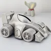 Vintage Racing Car Piggy Bank Creative Metal Alloy Money Bank Cute Coin Bank Coin Saving Pot Box with Stopper for Boy Kid 1