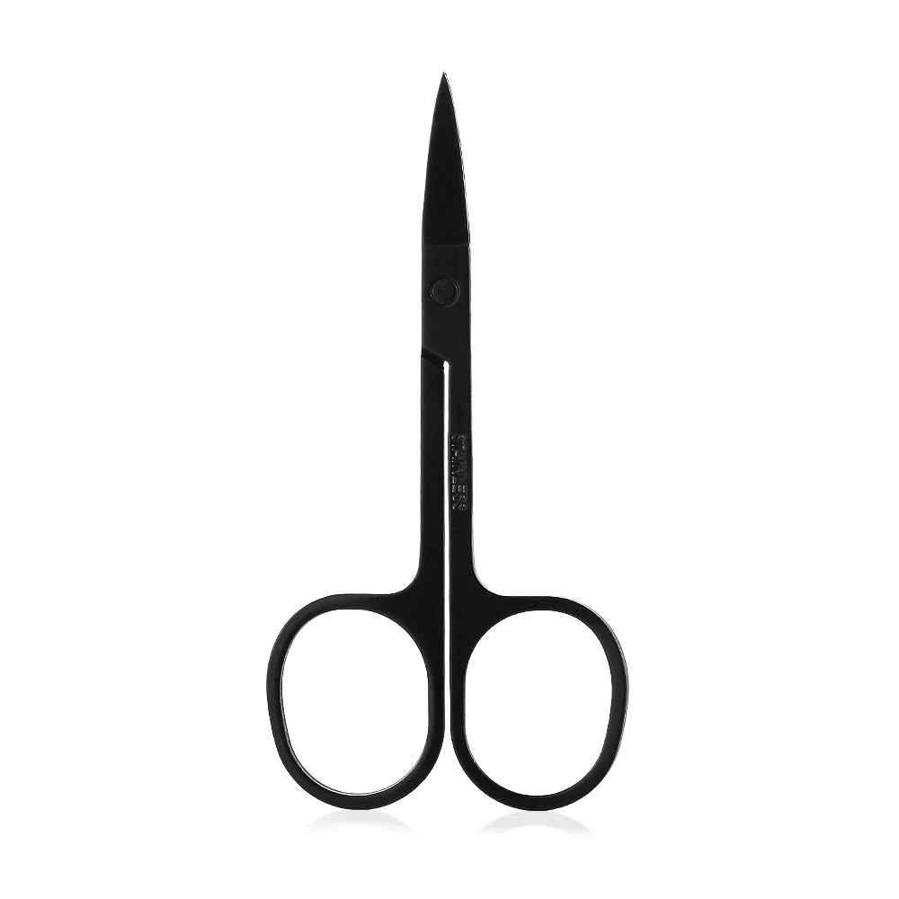 1 шт., профессиональные маникюрные ножницы, ножницы для макияжа бровей, резак для ресниц, пинцет для бровей, кутикулы, Ножнички для ногтей, инструмент для удаления волос