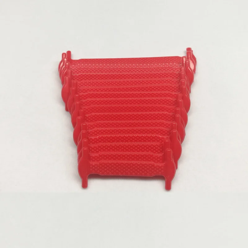 C Red 16 pcs Эластичные шнурки без завязок ленивый безопасный силиконовые шнурки для обуви унисекс эластичные силиконовые шнурки 3 стиля 12/16 шт./партия 1/3/8 Размер 26 цветов - Цвет: C Red 16 pcs