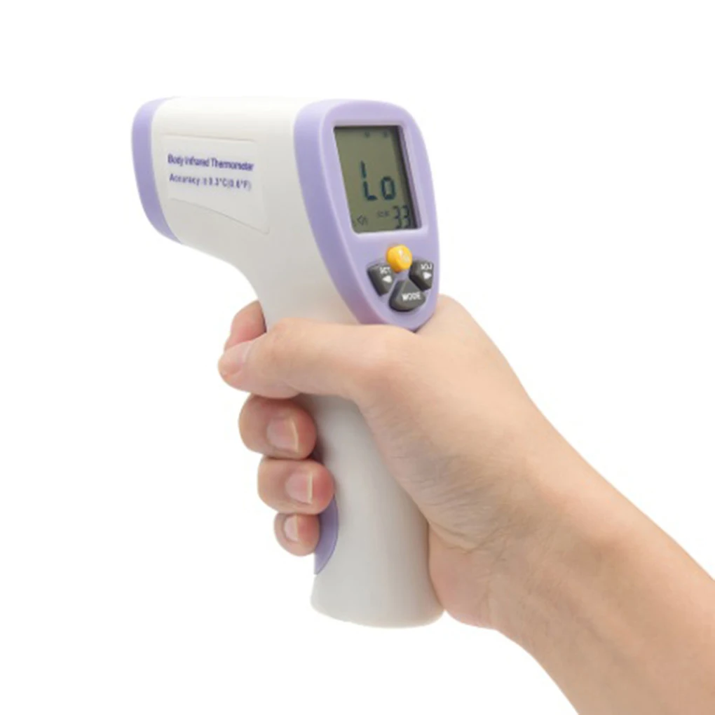 

Digital Infrared Thermometer Backlit Non-contact Handheld Forehead Temperature Measuring Tools