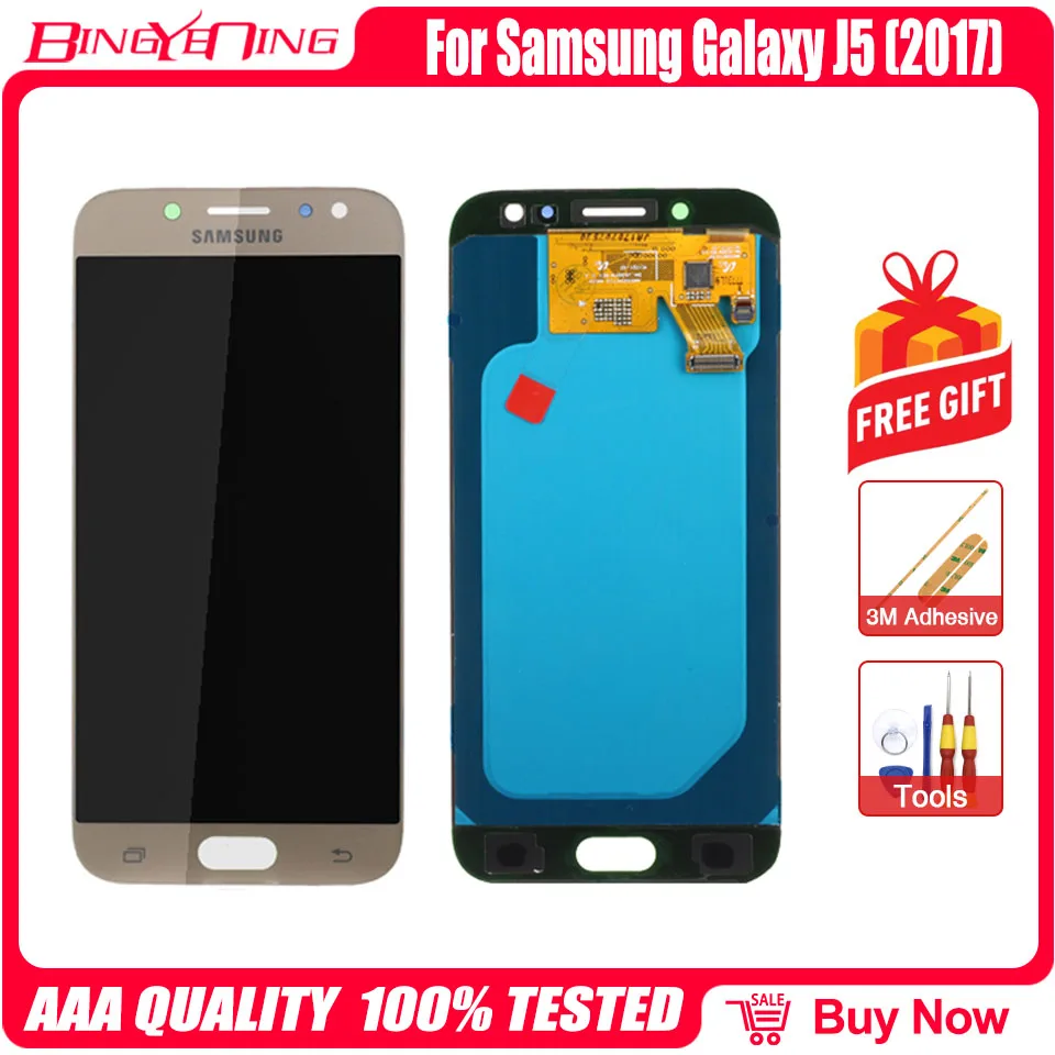 For Samsung Galaxy J5 17 J530 J530f Display Lcd Touch Screen Digitizer Assembly Mobile Phone Lcd Screens Aliexpress