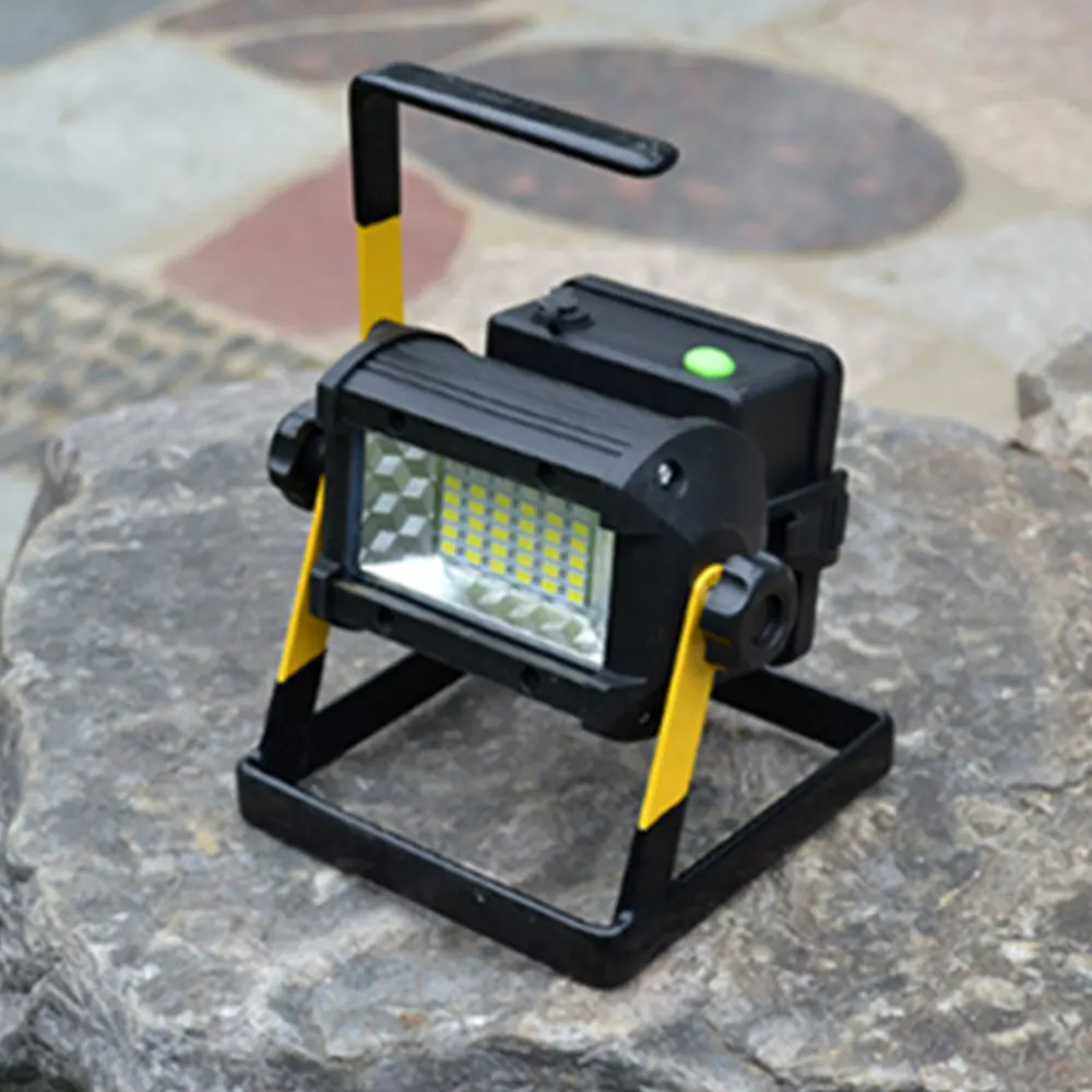 36 светодиодный перезаряжаемый портативный наружный походный прожектор, точечный рабочий светильник, лампа для кемпинга, рыбалки