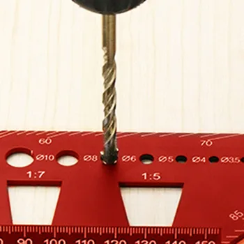 

Marking Ruler Repair Workshop Tool 5pcs 90° Woodworking Mitre Parallel