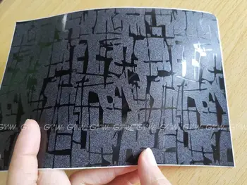 

2020 New Style 3D Black Vinyl Wrap Film Car Wrap With Air Bubble Free 1.52x28m/Roll