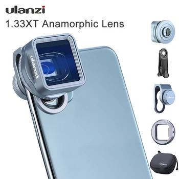 

Ulanzi 1.33XT Anamorphic Lens Widescreen Movie Videomaker Filmmaker with 52mm Filter Adapter for iOS iPhone Android Smartphones