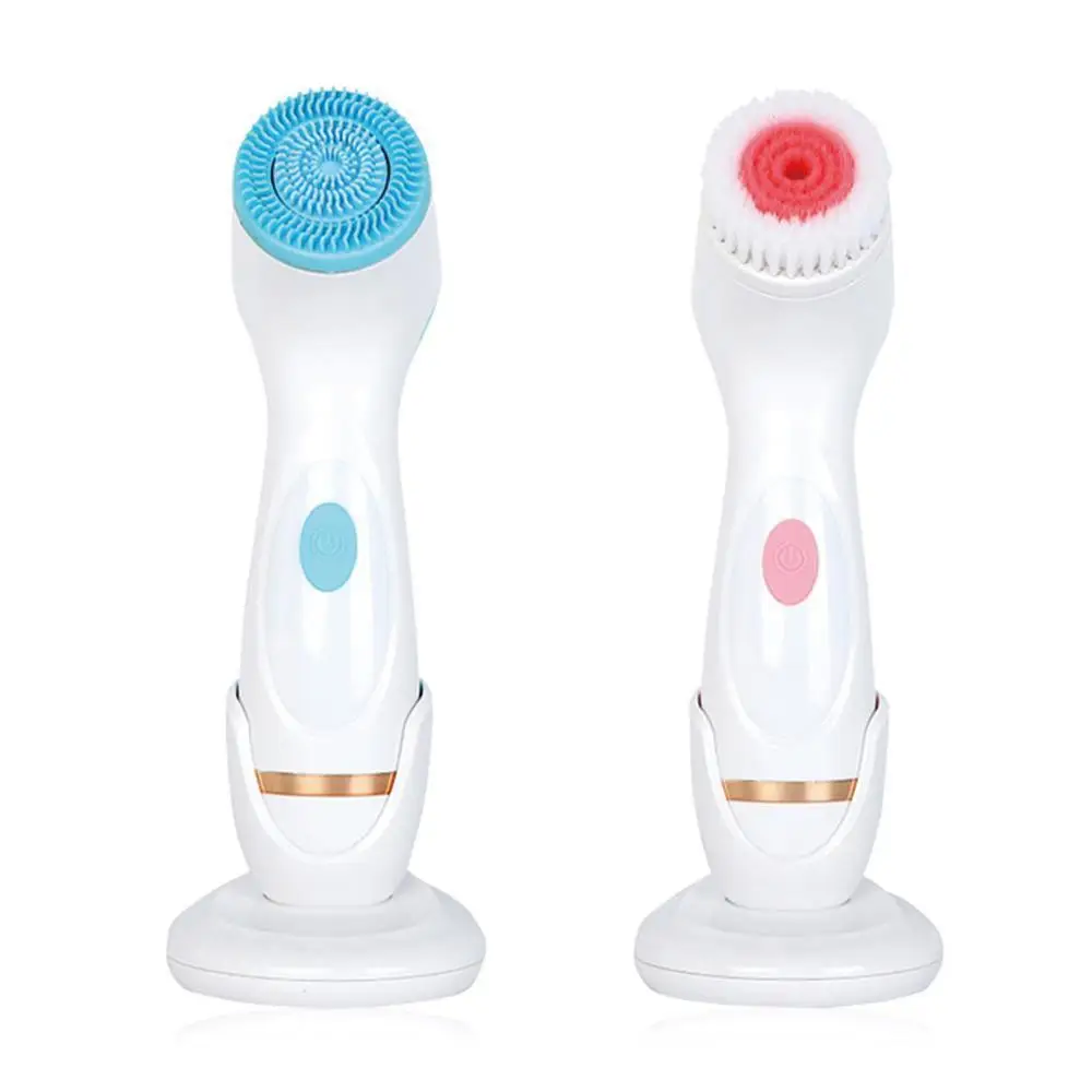 

Sonic Facial Cleansing Brush Face Spin Brush Galvanica Facial Spa System For Skin Rejuvenation Deep Cleaning Remove Blackhead