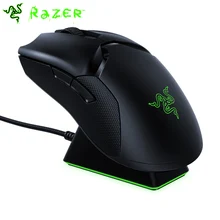 Razer Беспроводная Viper Ultimate Hyperspeed RGB легкая игровая мышь Оптический датчик 20000 dpi 8 программируемая кнопка для компьютера