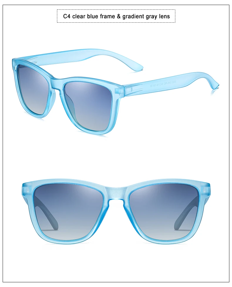 Квадратные очки солнцезащитные женские очки солнцезащитные мужские солнцезащитные очки солнечные очки ретро солнцезащитные очки женские очки водителя очки поляризационные очки для вождения линзы для глаз sunglasses - Цвет линз: blue gray