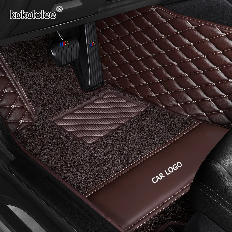 Автомобильные коврики KOKOLOLEE с логотипом на заказ для Chevrolet Aveo Captiva Sonic Sail Spark Blazer epica