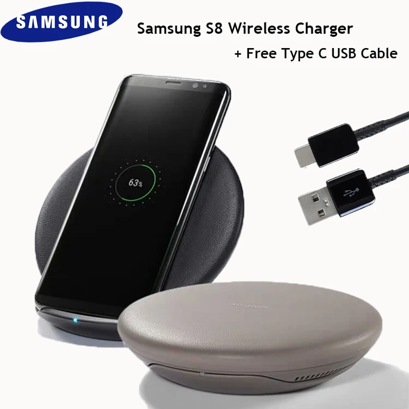 Оригинальное Быстрое беспроводное зарядное устройство Samsung Galaxy 15 Вт Qi Smart Quick Charge