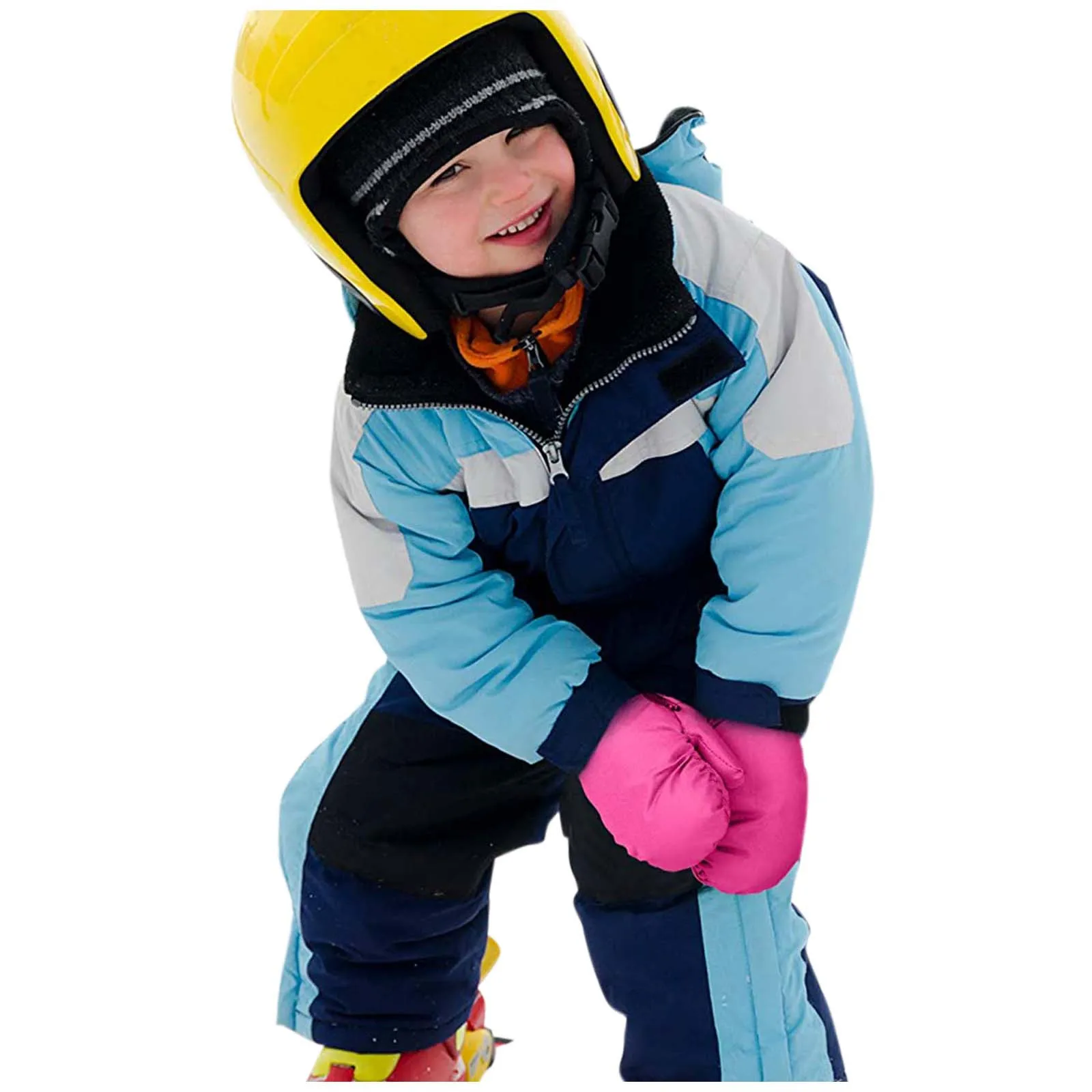 1 Pairs Toddler Kids Baby Boys Girls Mittens Ski Gloves Waterproof Winter Warm Skiing Snow Mittens Children's Gloves