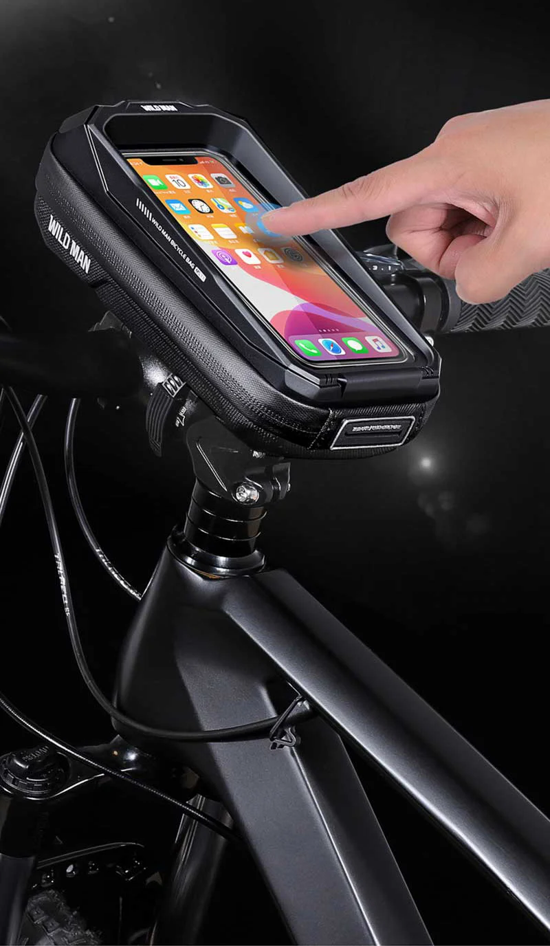 Sac De Cadre Vélo RockBros - Pour Tube Supérieur - VTT Ou Route - Neuf Sous Blister