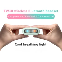 5 0 tebe Bluetooth 5.0 Earphone Candy Color TWS Mini Wireless Earphones HIFI Stereo Bass Sport Music Headset With Charging Box (5)