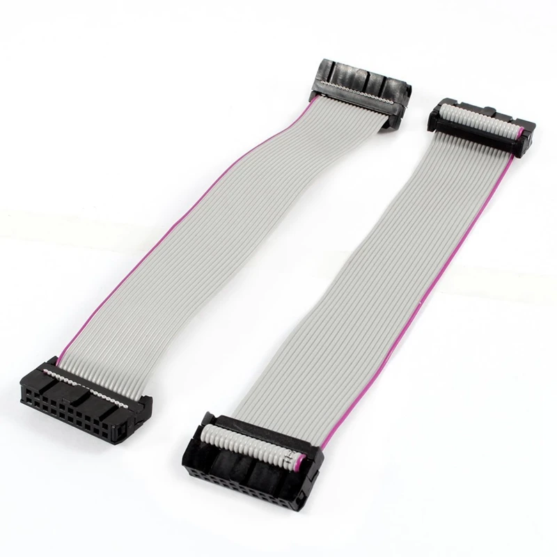 

HTHL-2 Pieces 2.54 mm Pitch 20 Pin F/F IDC Flat Ribbon Cable Connector