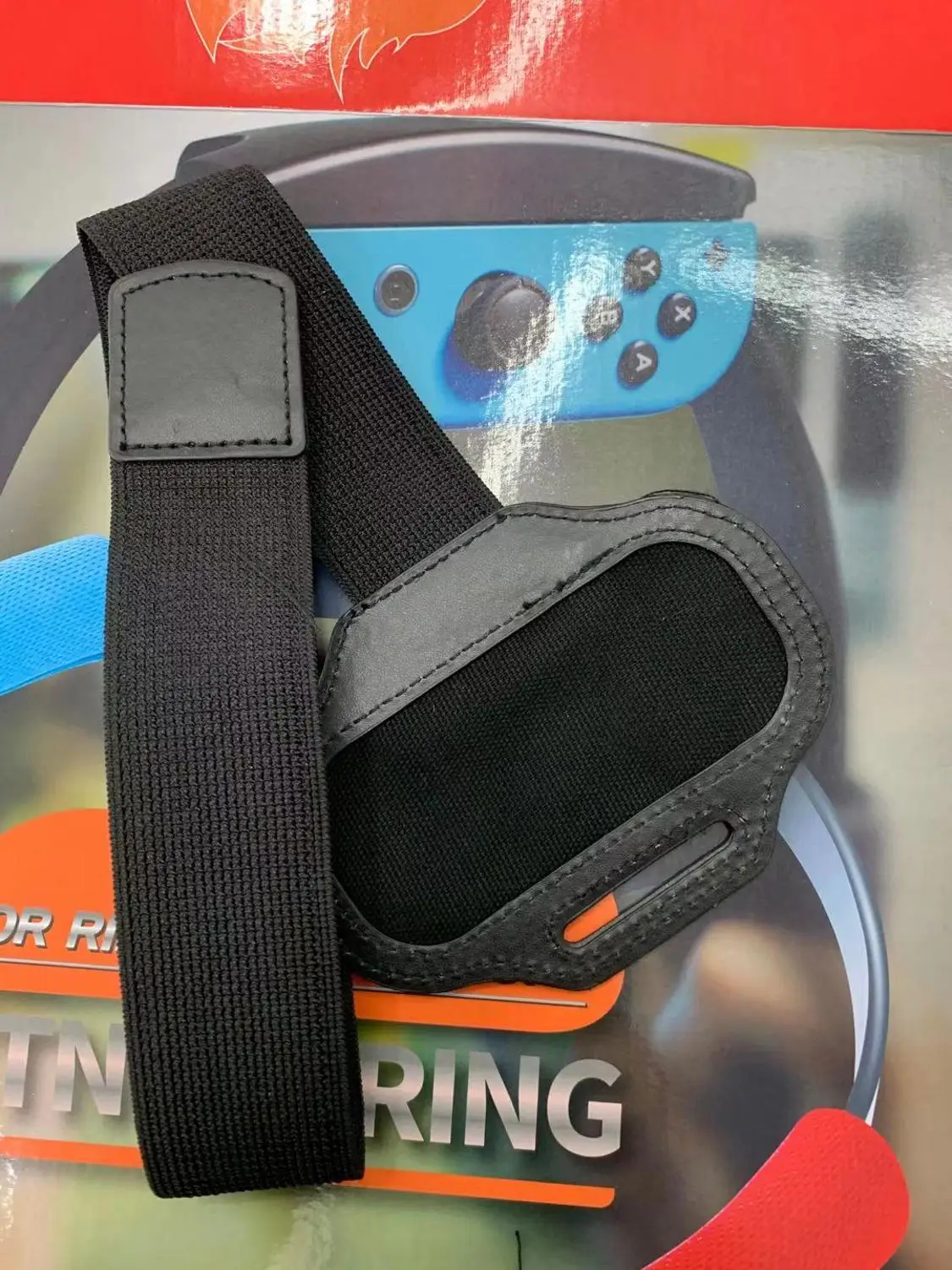 Кольцо-кон для переключателя shand Joy-Con кольцо подходит для игры в Приключения Регулируемый эластичный ремешок для ног спортивный ремешок кольцо-кон ручки для фитнеса