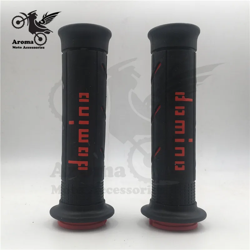 soft rubber universal motorbike handle grips scooter handle bar racing parts motocross grip for domino husqvarna KTM dirt pit bike handlebar 22MM 24MM universal handle bar racing moto grips motorcycle accessories