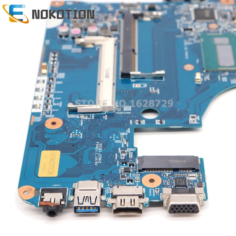 NOKOTION 48.4YP07.01M 48.4YP01.01M NBMDC11005 для acer Aspire E1-472G материнская плата для ноутбука Geforce GT720M DDR3L SR16Q I3-4010U Процессор
