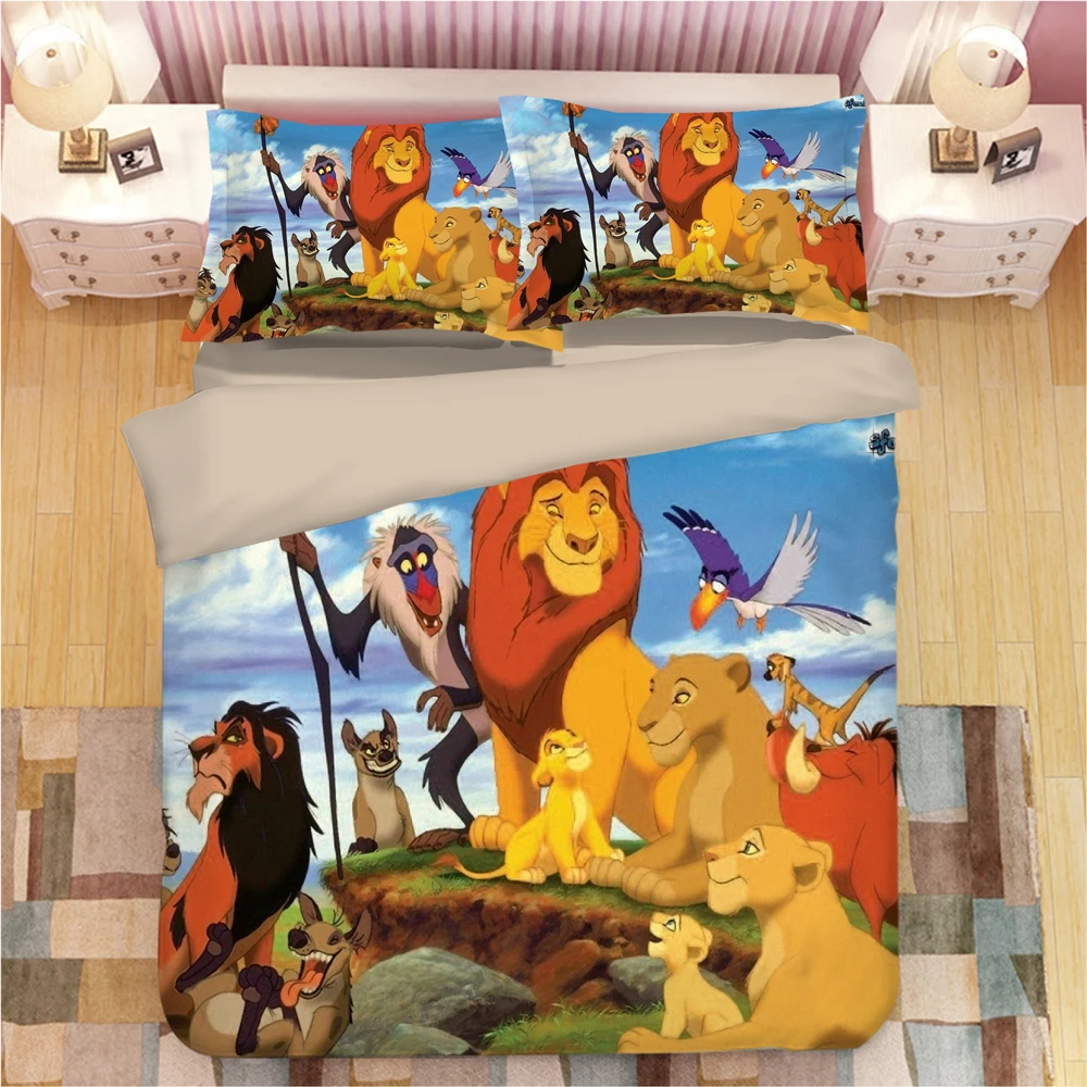 lion king crib set for boy