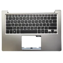 New RU EU Laptop backlit Keyboard For ASUS Zenbook U303 U303LB U303LN U303UA U303UB UX303L UX303 U303L UX303LN Palmrest Upper