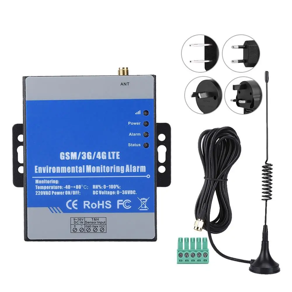 RTU5023 GSM удаленный детектор температура сигнализация влажности поддержка таймера отчет