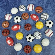 24 шт. креативные магнитные наклейки для баскетбола, футбола, холодильника, набор сильных неодимовых магнитов для домашнего декора