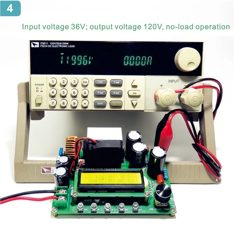 Impulso 12V ~ 120V MPPT 0-15A Ajustável