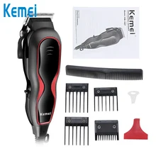 Мужская профессиональная электрическая машинка для стрижки волос, триммер для стрижки волос, домашний мощный триммер для детей 220-240 В, Классическая машинка для стрижки волос D42