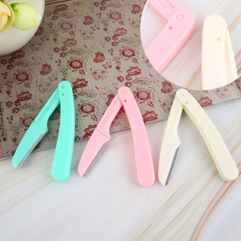 Eyebrow Razor Trimmer Extra Precision Disposable Facial Hair Remover Multipurpose Exfoliating Epilator Makeup Beauty Tools 3pcs
