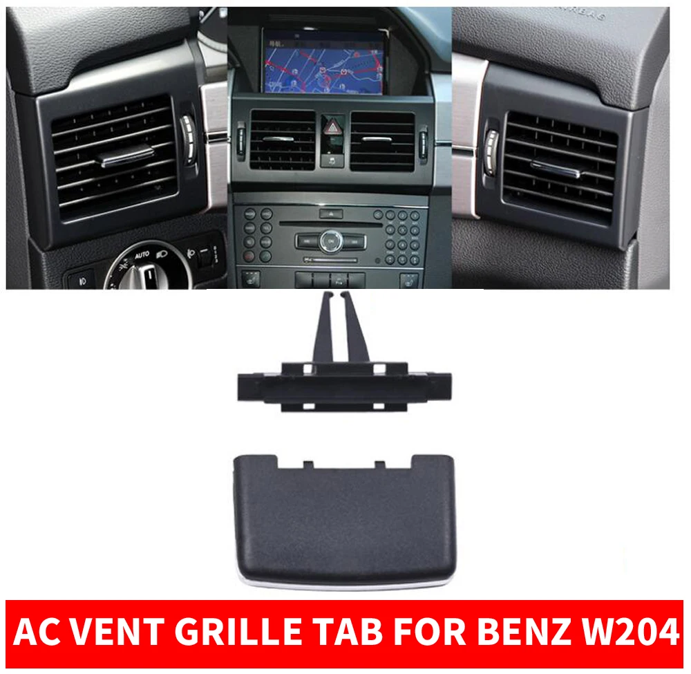 

Car A/C Air Vent Grille Tab Clip Automobiles Air Conditioner Outlet Repair Kit For Mercedes-Benz W204 C180 C200 GLK300 GLE GL ML