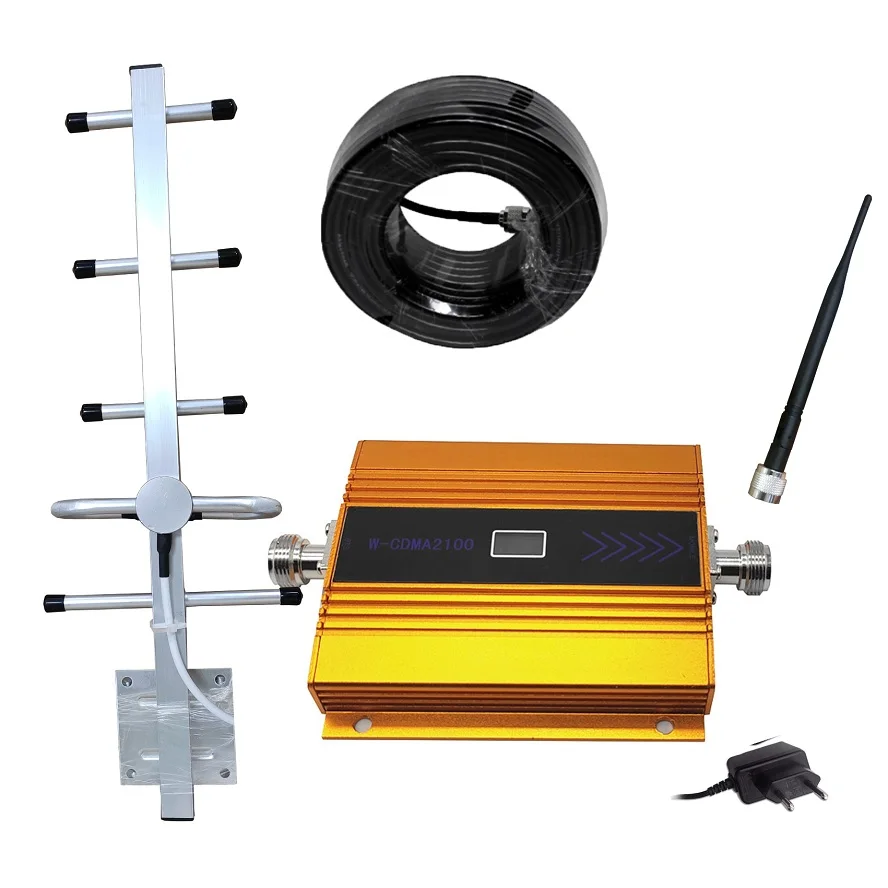 

Full Set (LTE Band 1) 2100 MHz UMTS Mobile Signal Booster 3G (HSPA) WCDMA 2100MHz 3G UMTS Cellular Repeater Amplifier