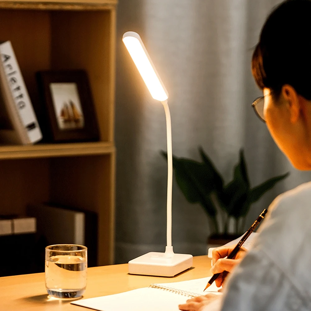 Светодиодная настольная лампа с сенсорным выключателем гибсветодиодный