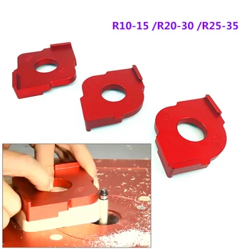 

Wood Panel Radius Quick-Jig Router Table Bits Woodworking Engraving Machine Trimmer Jig Corner Templates Kit