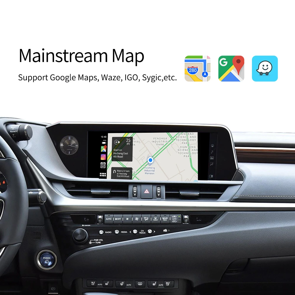 Carlinkit беспроводной CarPlay для Lexus NX ES US IS CT RX GS LS LX LC RC 2014 2020 Автомобильный