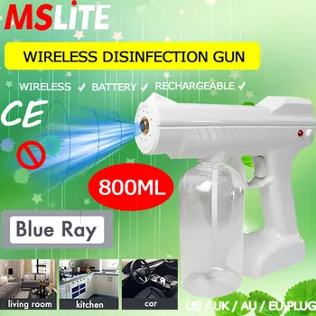 

novedades 2020 wireless battery powered disinfectant sprayer gun rechargable nano disinfectant sprayer gun automative