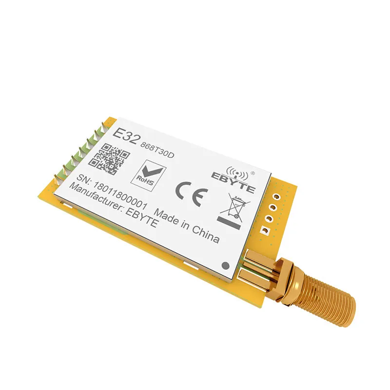 E32-868T30D Lora Long Range UART SX1276 SX1278 868 МГц 1 Вт SMA антенна IoT uhf беспроводной приемопередатчик приемник радиочастотный модуль
