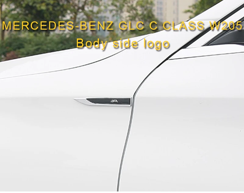 Эмблема с логотипом на дверь для Mercedes Benz A B C E S Class GLA CLA G500 GLE GLC ML GLK G авто