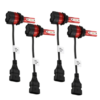 

K5-9005 9006 Cob 136W 16000Lm Combo Led Headlight Kit Hi/Lo Beam Bulbs 6000K White