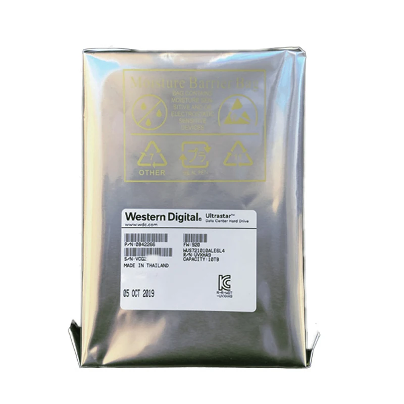  Western Digital de 10TB Ultrastar DC HC320 SATA HDD-7200 RPM clase SATA 6 Gb/s 256MB Cache 35 