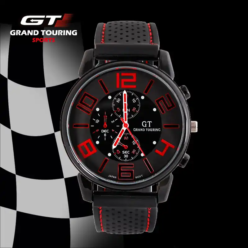 ファッション カジュアルグランドツーリング Gt 男性スポーツクォーツ腕時計ミリタリー腕時計アーミー腕時計女性メンズ腕時計 クォーツ時計 Aliexpress