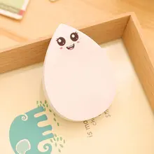 DC008 милые в форме капли воды Липкие заметки Kawaii школьные принадлежности смайлик Post-it наклейки для заметок бумажные офисные канцелярские принадлежности