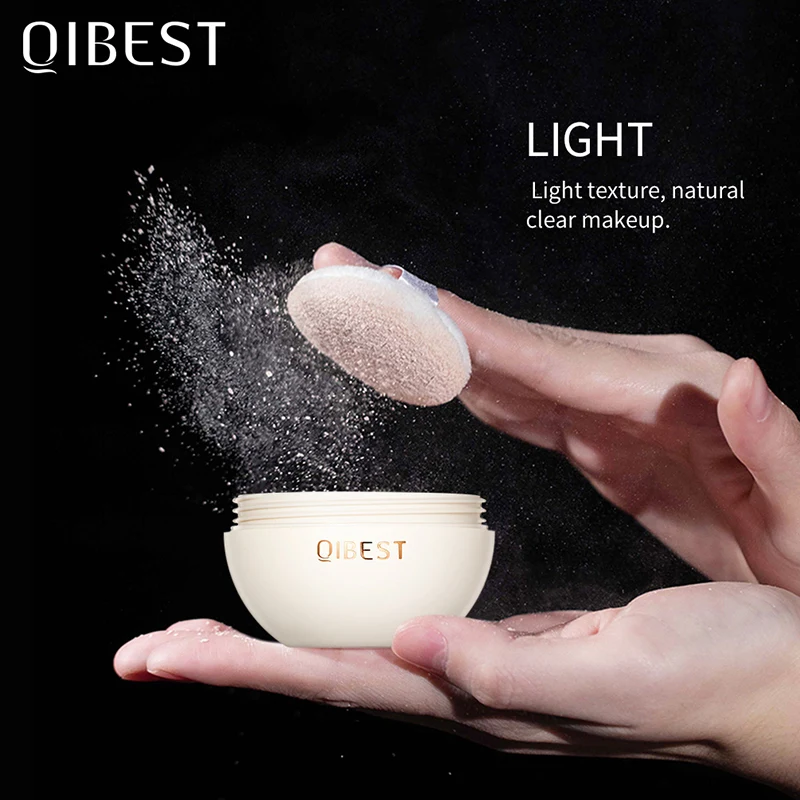Loose Powder Smooth Light Setting Powder Waterproof Face Makeup Oil Control Finish Matte Velvet Base Cosmetics setting powder,loose powder,face powder