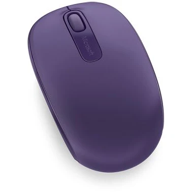 Мышь Microsoft Mobile Mouse 1850 фиолетовый оптическая(1000dpi) беспроводная USB для ноутбука(2but