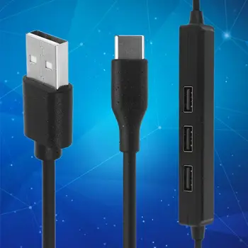 

2in1 3 Ports USB 2.0 Hub Type C Charging Data Cable USB C Cord for Computer PC Laptop Cellphone Tablet Mobile Phone