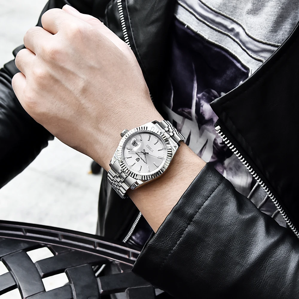 PAGANI DESIGN Watches Men Luxury Mechanical Wristwatch Sapphire