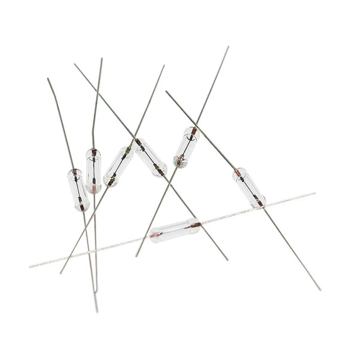 

5 kinds * 20pcs = 100pcs/lot 3*10mm 250V Axial fast glass fuse with lead wire Mix Set 0.5A 1A 2A 3A 5A 3x10
