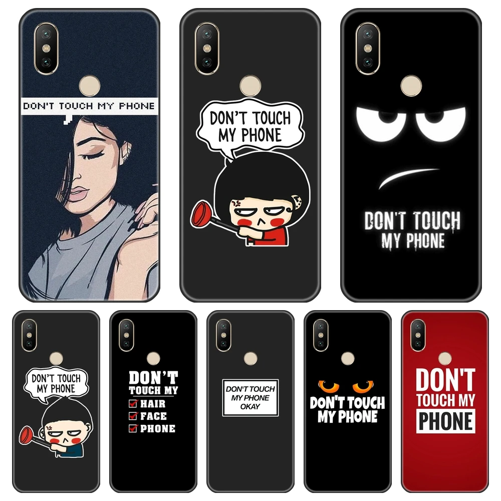 Кавычки Funny ase для Xiaomi MI A1 A2 Lite Mi5 Mi6 Mi8 Мягкий силиконовый чехол Mi 5 5C 5S 5X 6 6X Plus 8 SE
